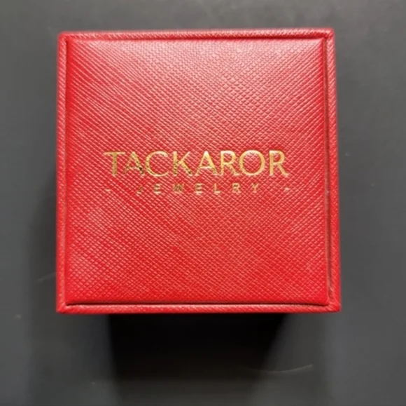 Tackaror Jewelry Moss Agate Pendant Necklace | Gold Tone | Gift Box Set - Picture 4 of 4